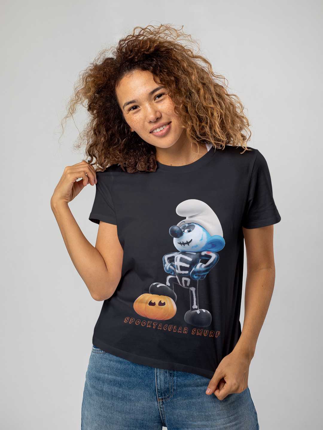 Spooktacular Smurf Regular Graphic Tee