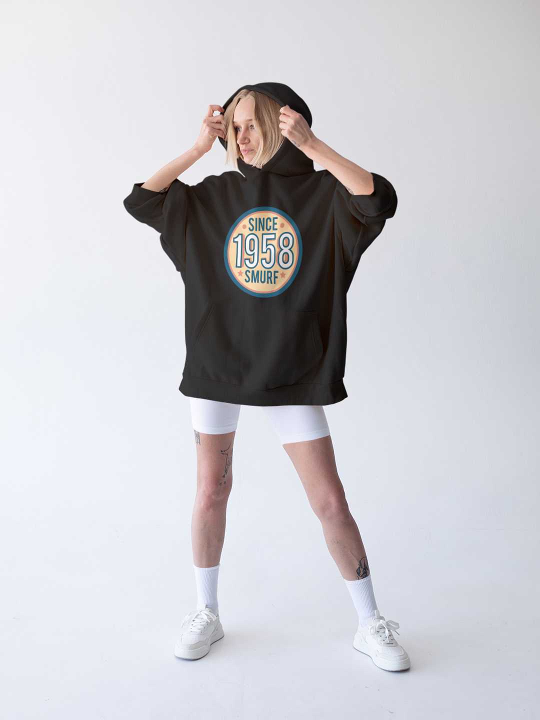 S-POP Smurfs Pullover Hoodie