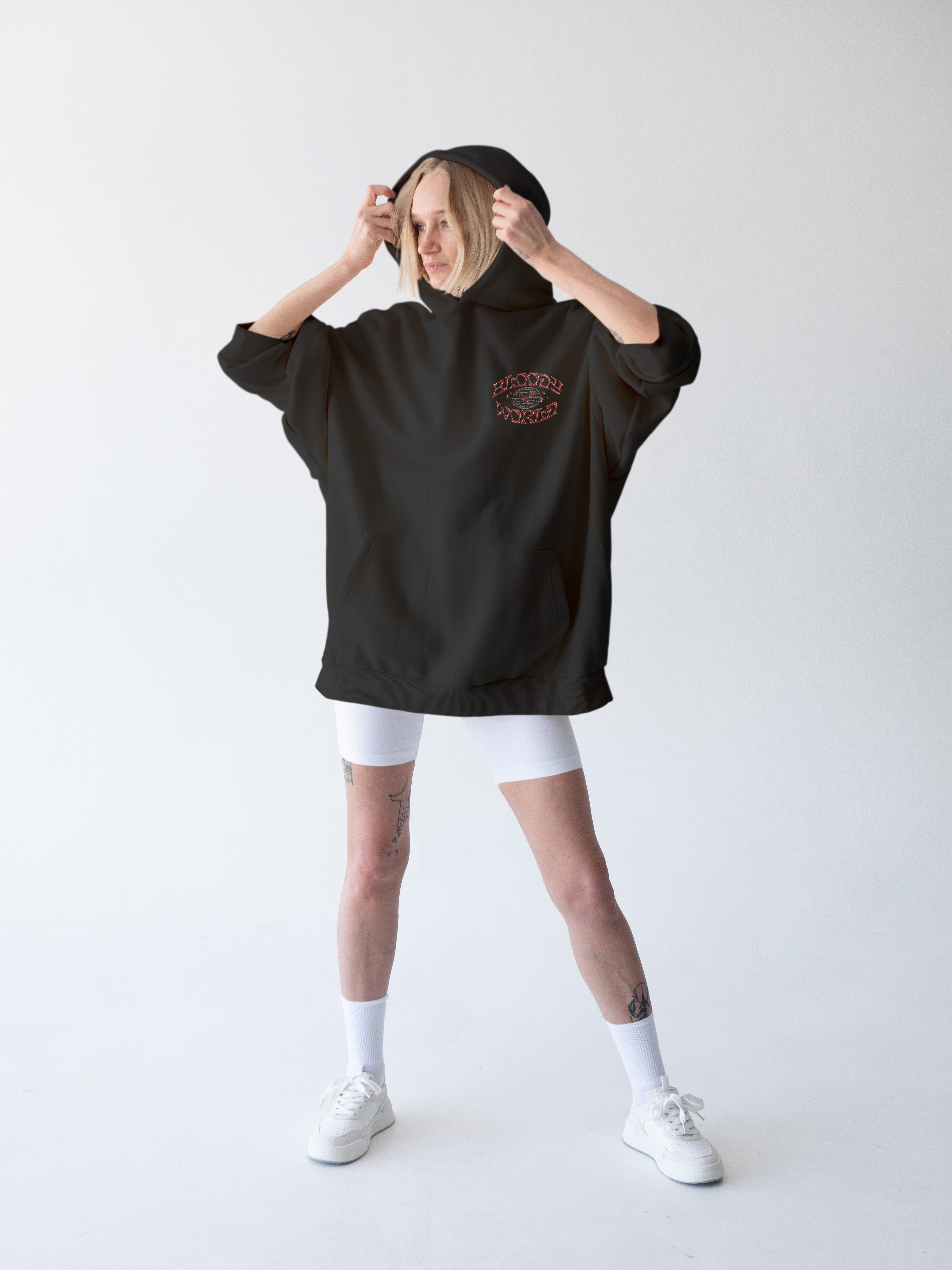 Bloody World Pullover Hoodie