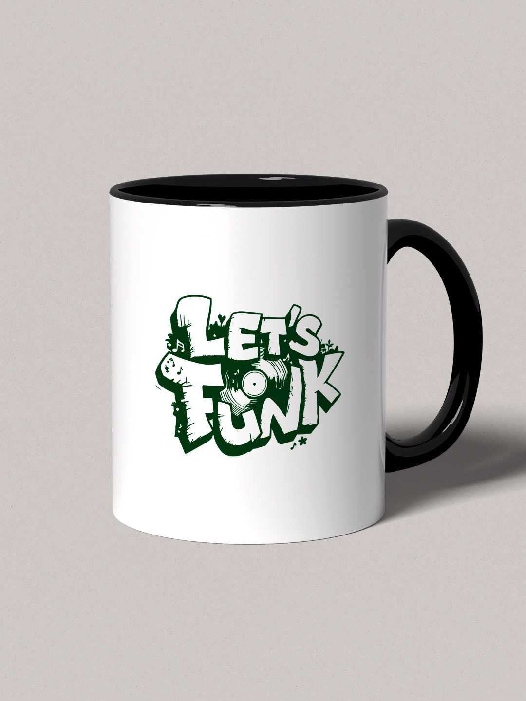 Let's Funk Music Ceramic Mug