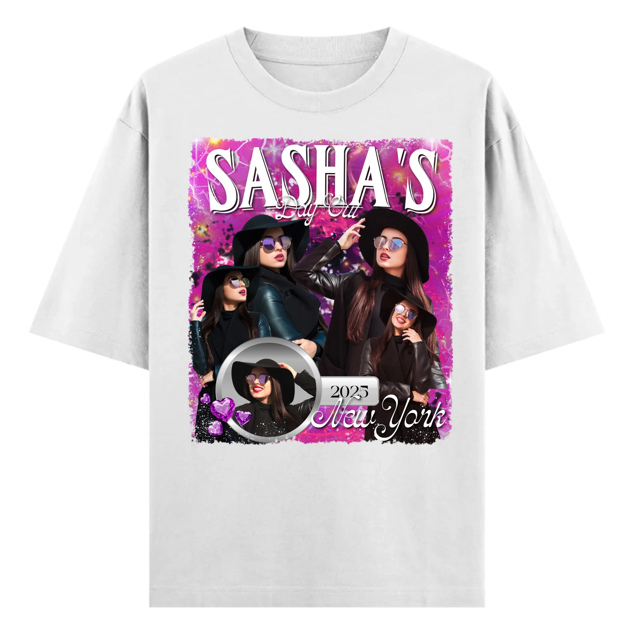 front oversized