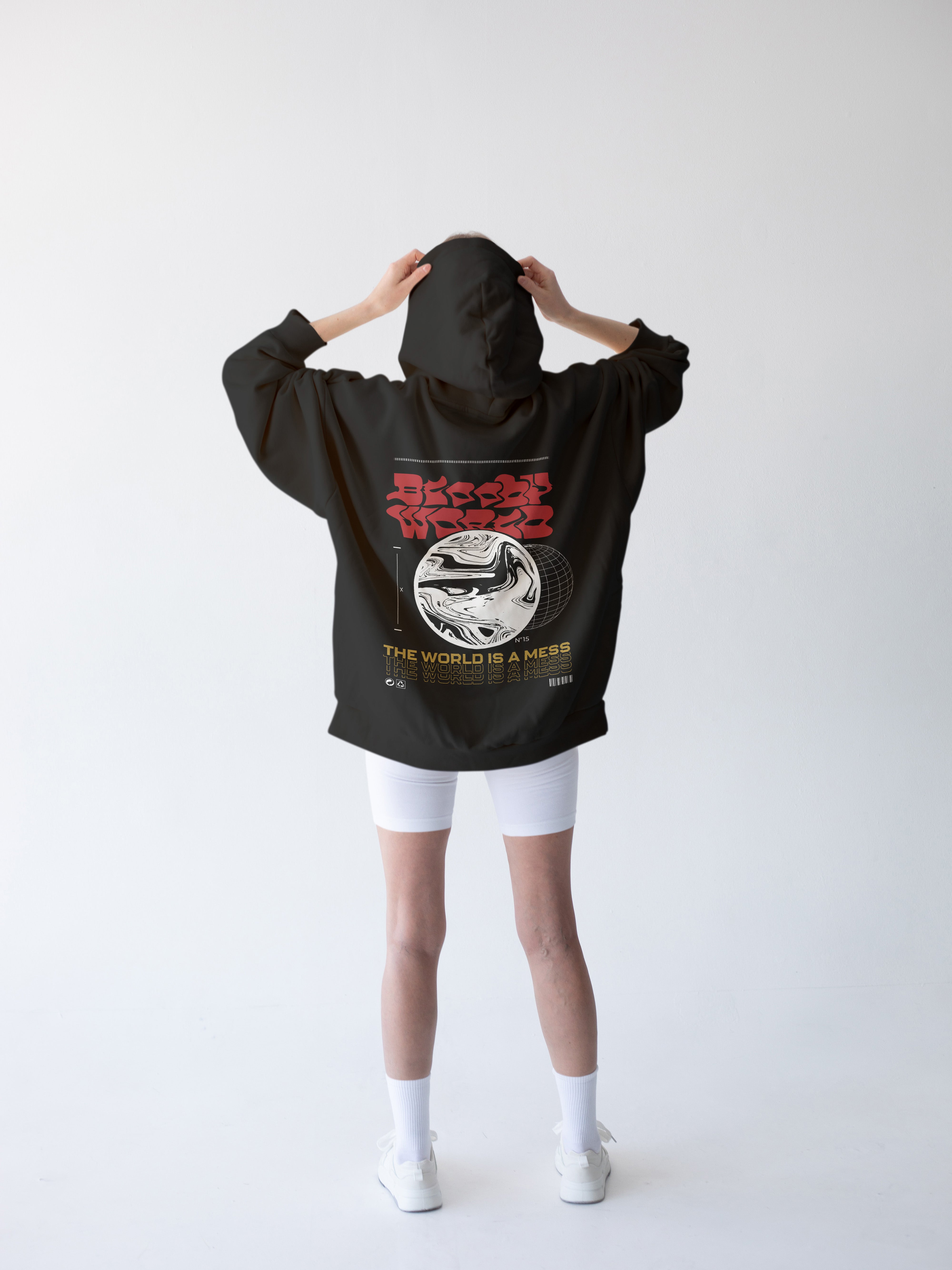 Bloody World Pullover Hoodie