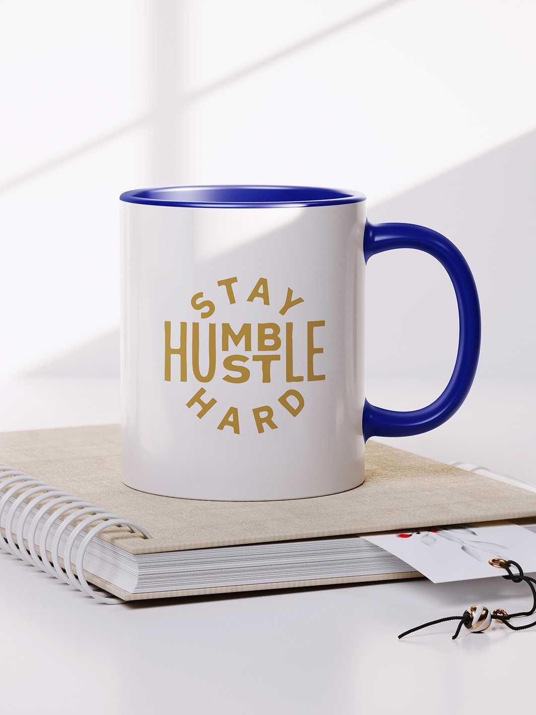 STAY HUMBLE Graphic Printed Ceramic Mug