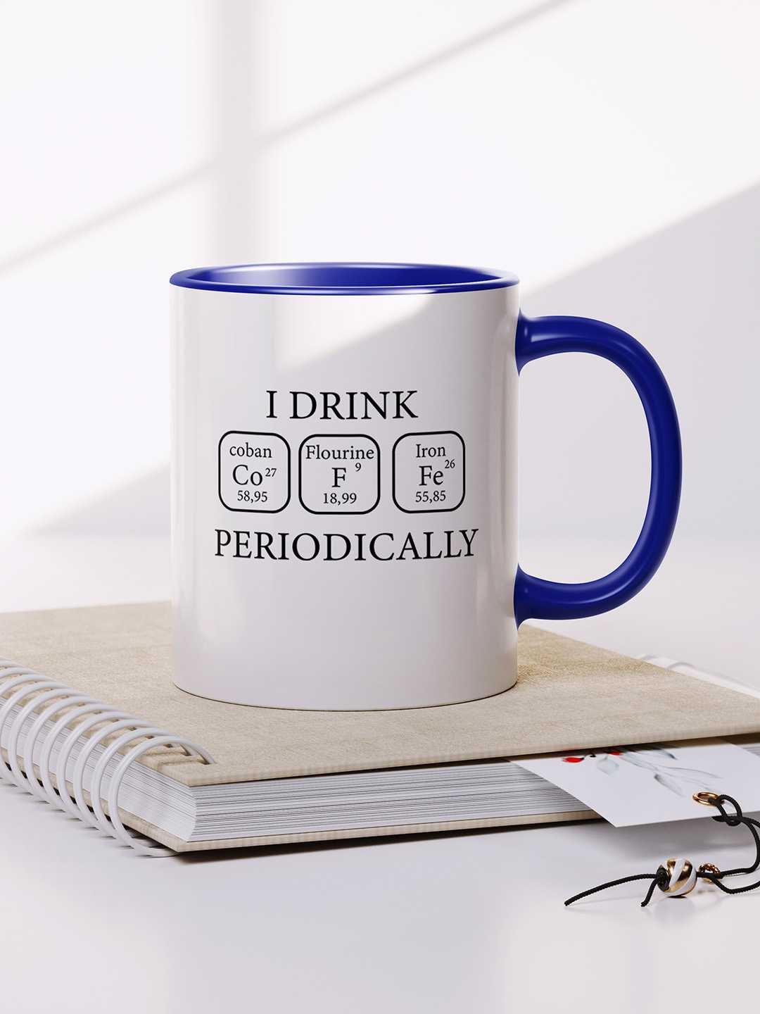 I DRINK PERIODORICALLY Graphic Printed Ceramic Mug