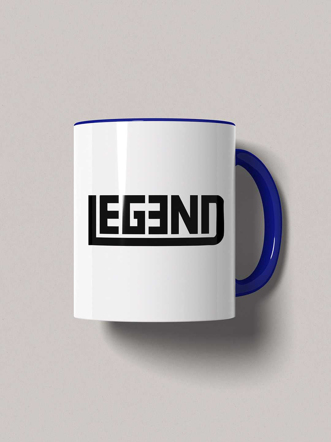 LEGEND Graphic Printed Ceramic Mug