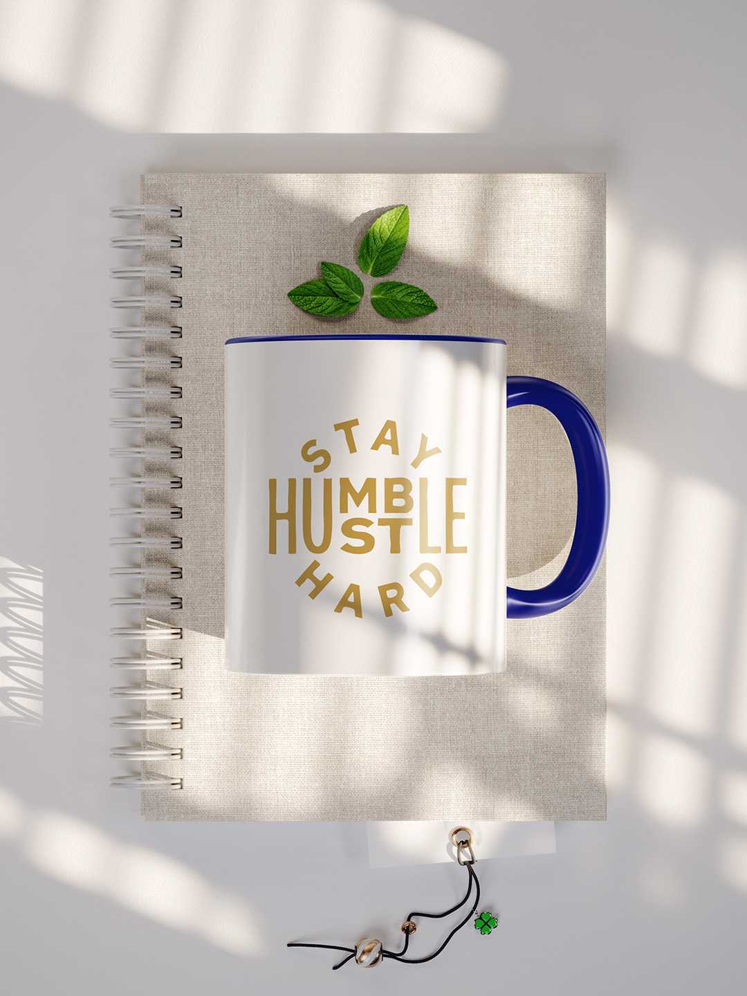 STAY HUMBLE Graphic Printed Ceramic Mug