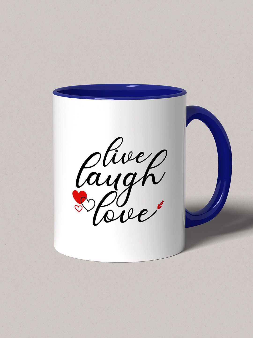 LIVE LAUGH LOVE Graphic Printed Ceramic Mug