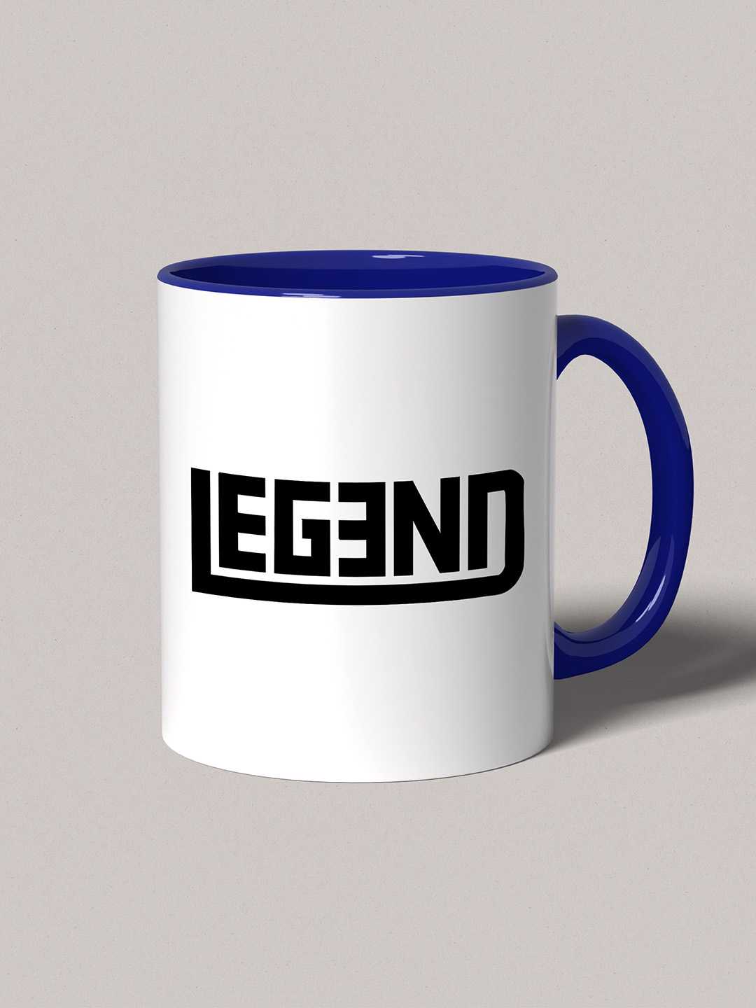LEGEND Graphic Printed Ceramic Mug