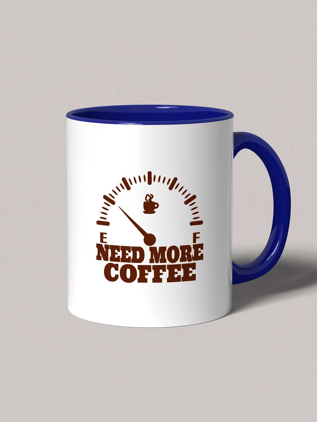 NEED MORE COFFEE Graphic Printed Ceramic Mug