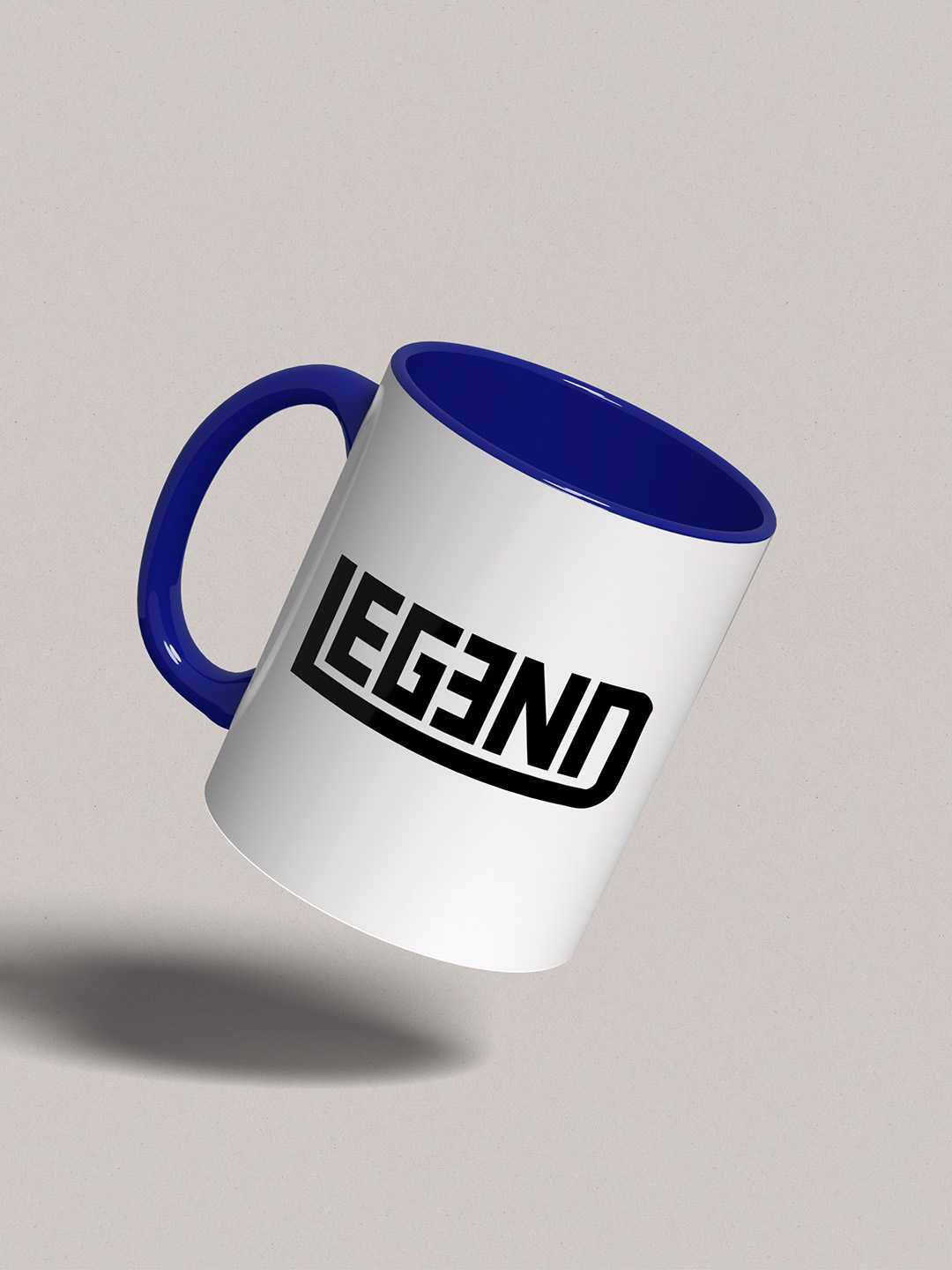 LEGEND Graphic Printed Ceramic Mug