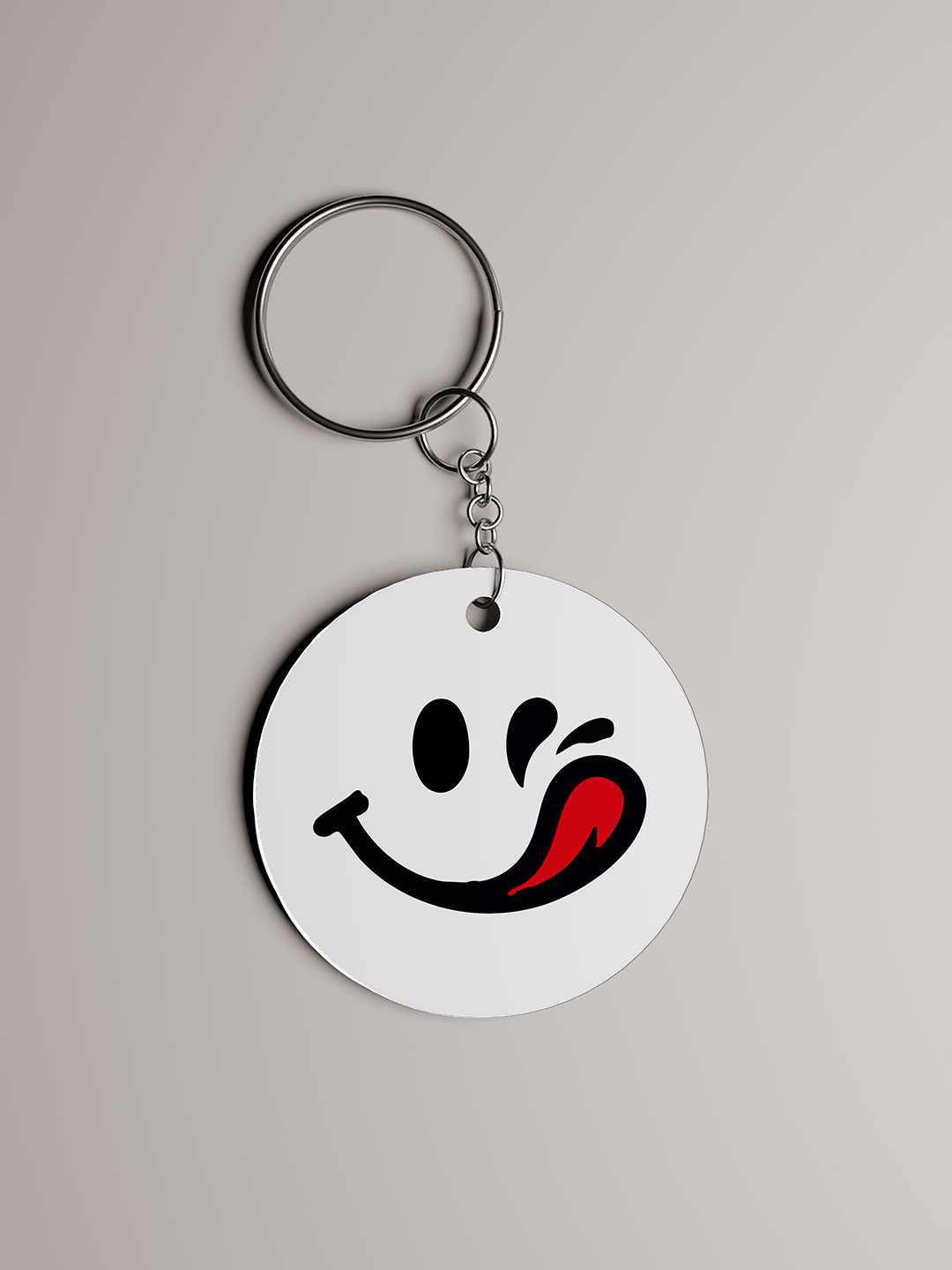 Delicious Smile Graphic Keychain