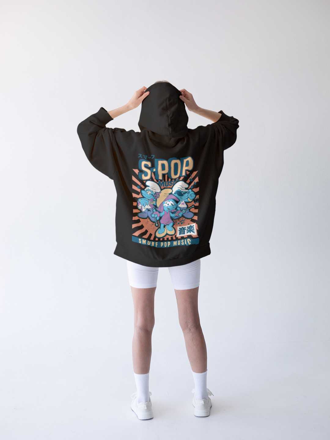 S-POP Smurfs Pullover Hoodie