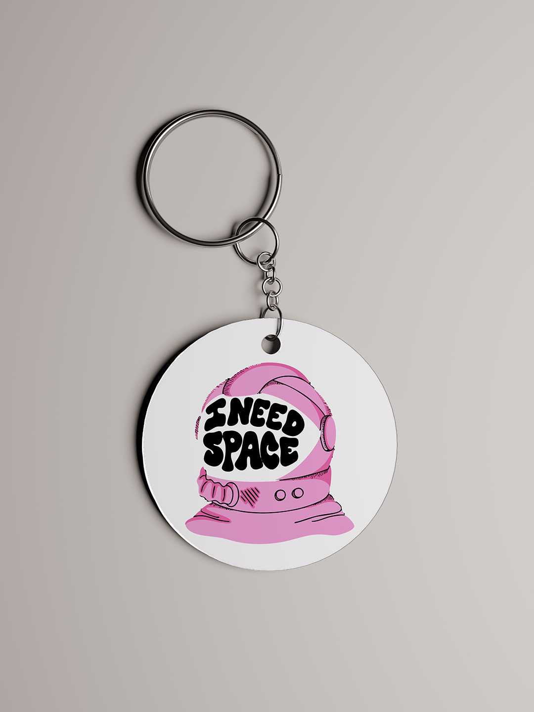 I need space Graphic Keychain