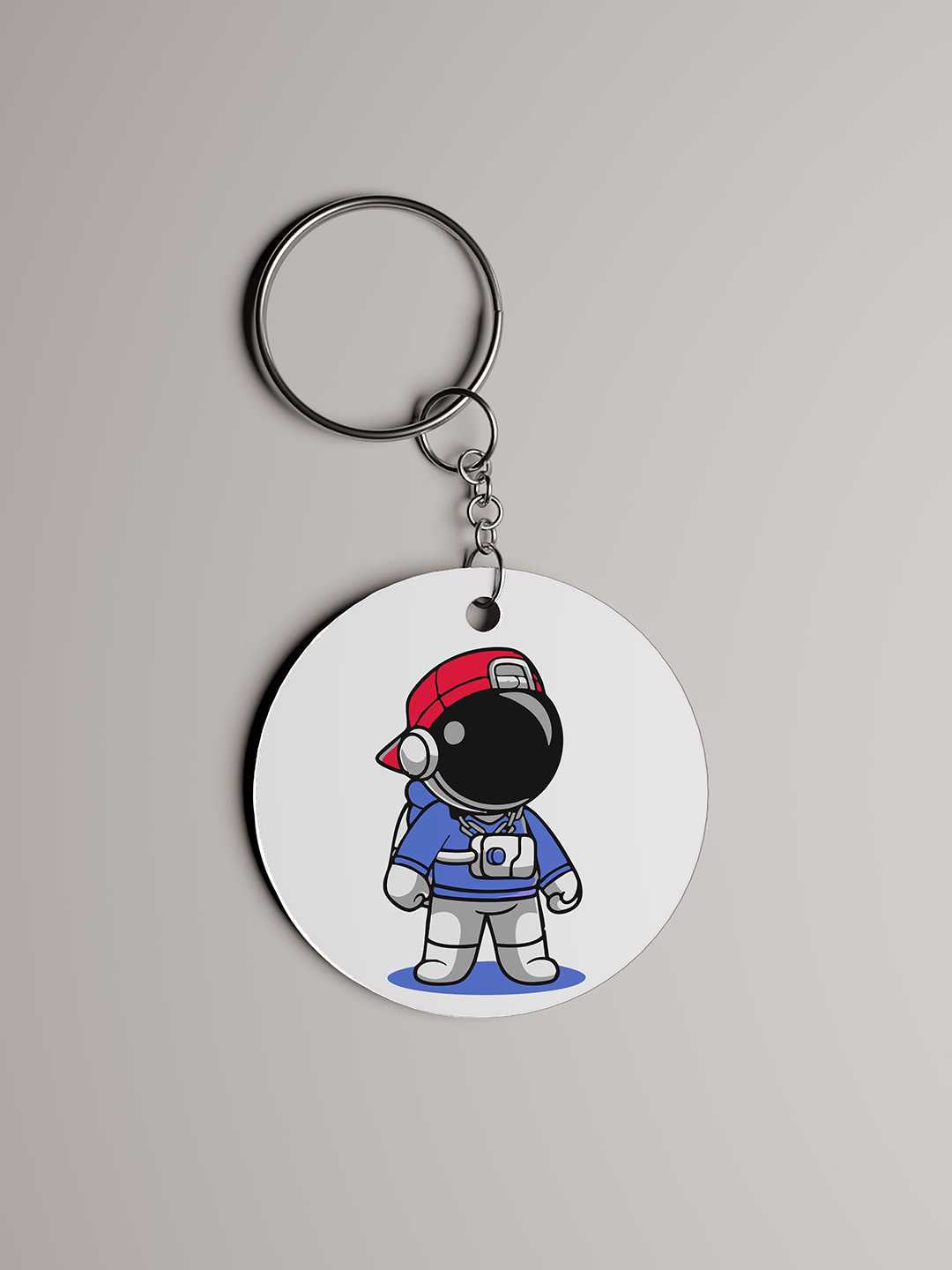 Astronaut Graphic Keychain