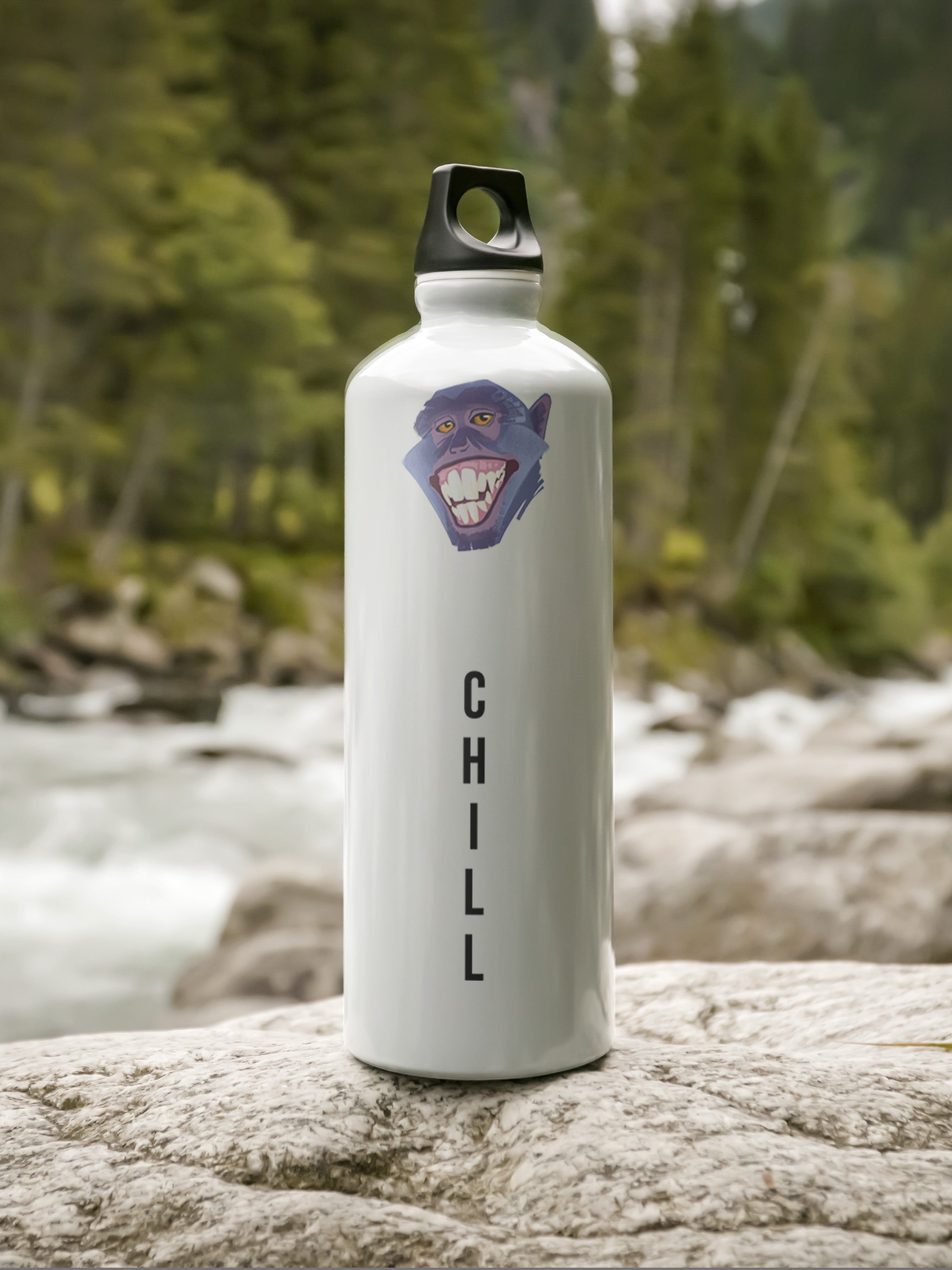 Chill Graphic Metal Bottle