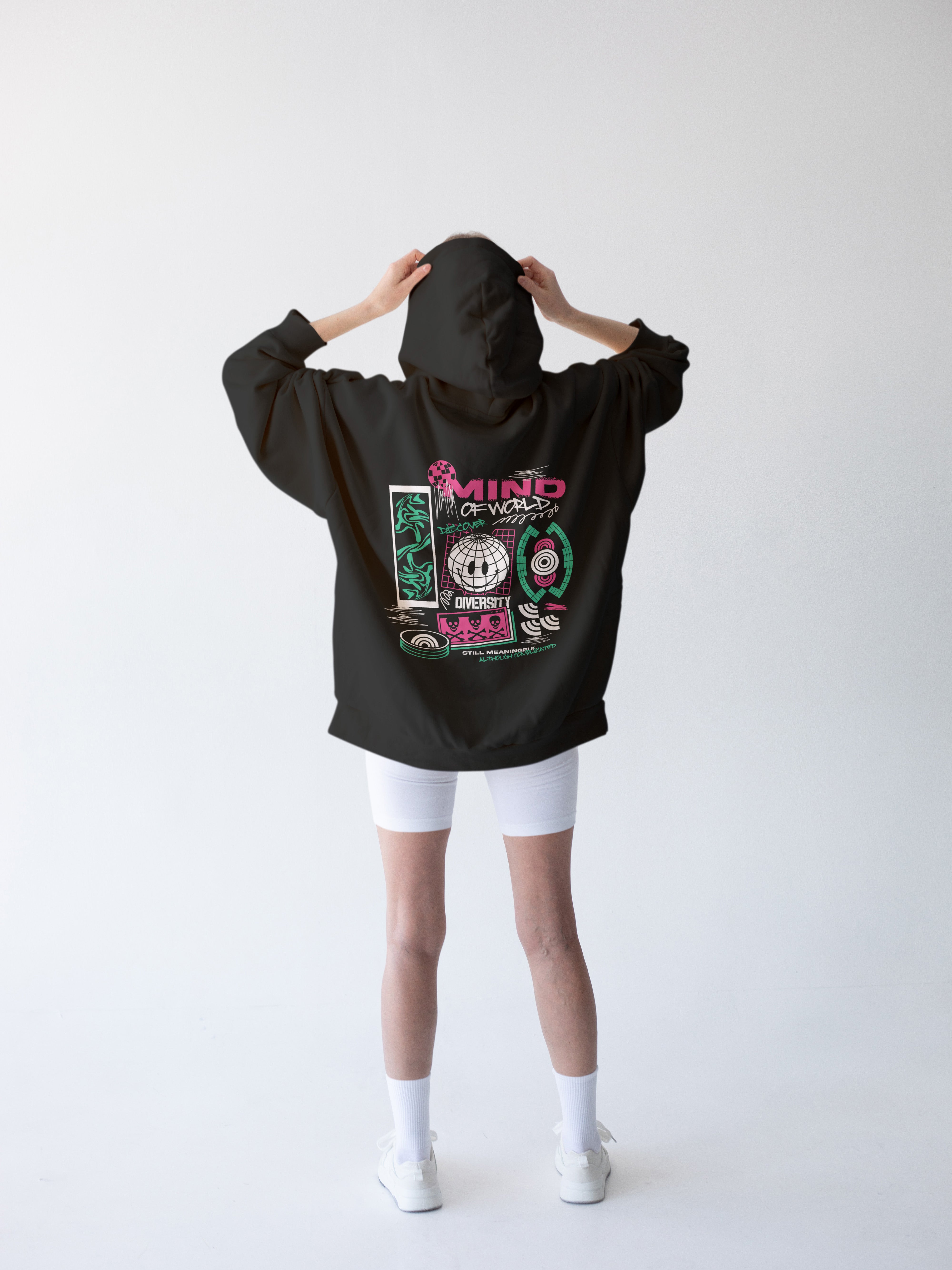 Mind of World Pullover Hoodie