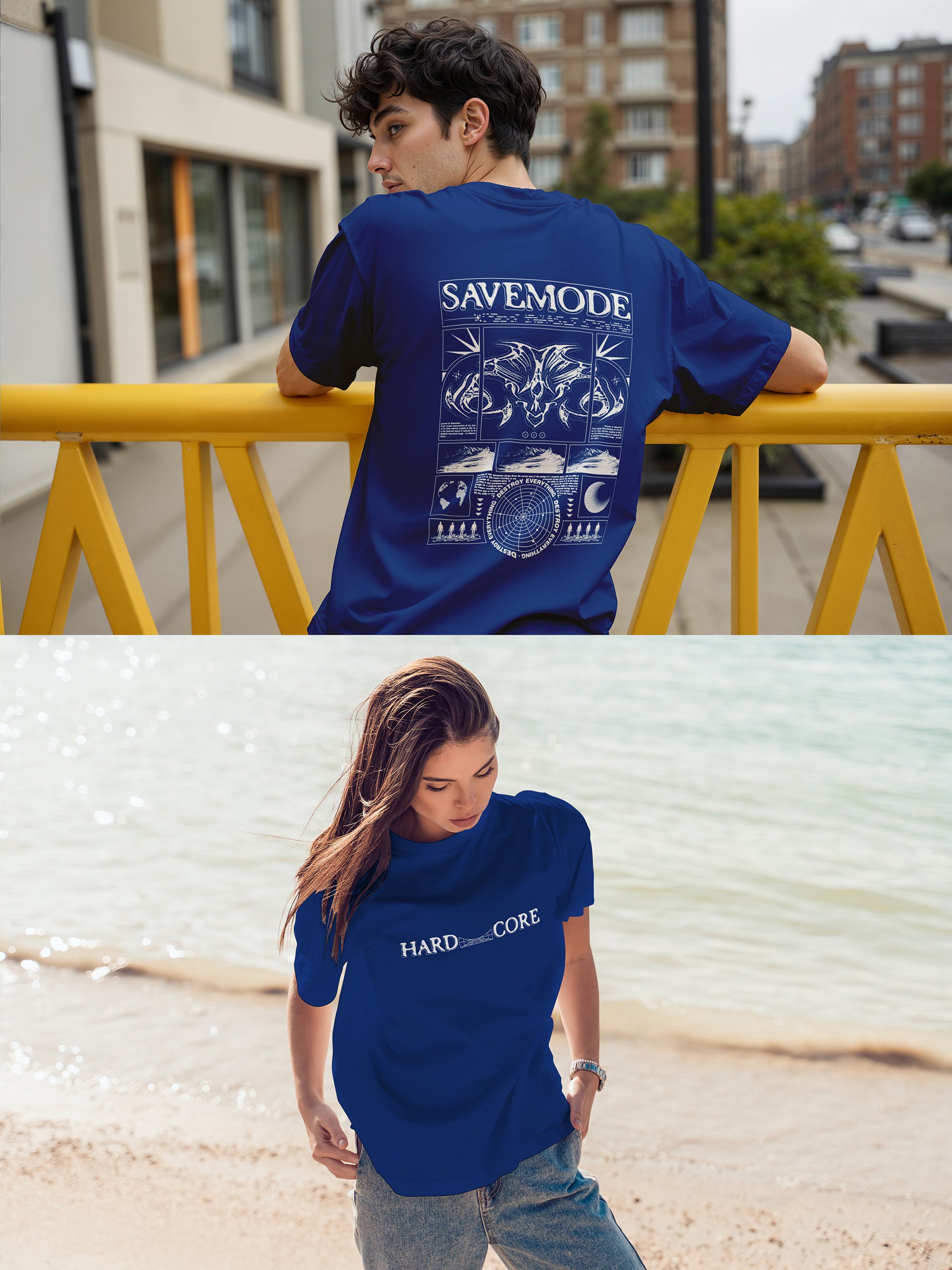 Hardcore Savemode Oversized Tee