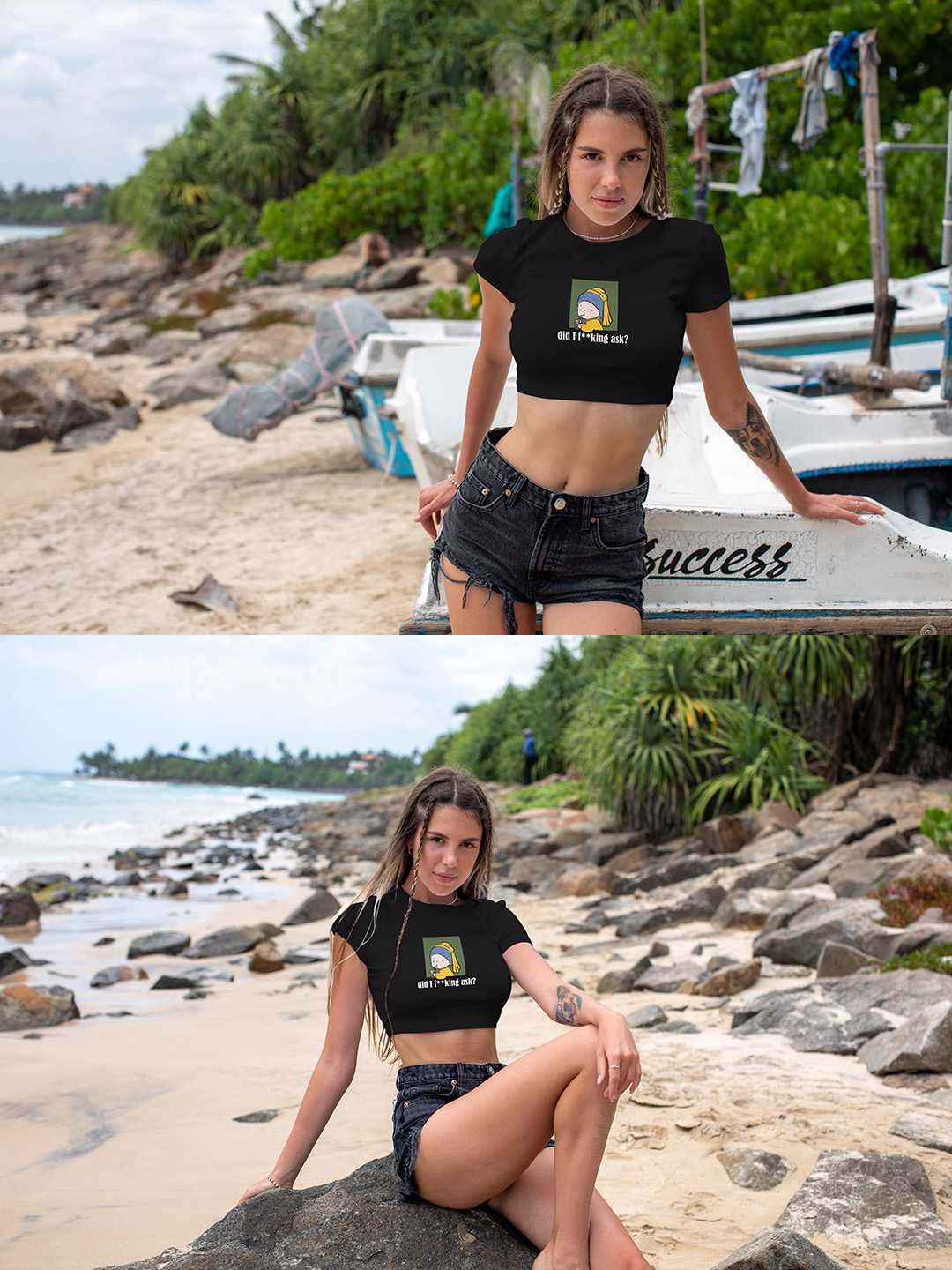 Did I Ask Graphic Baby Tee