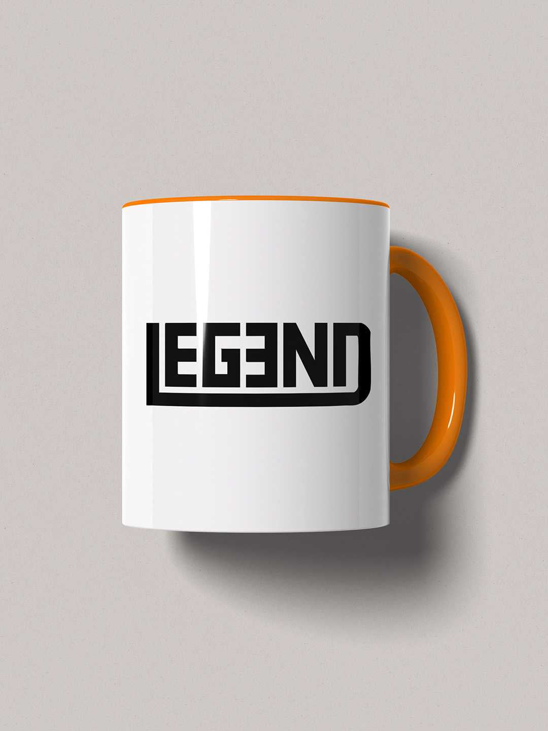 LEGEND Graphic Printed Ceramic Mug