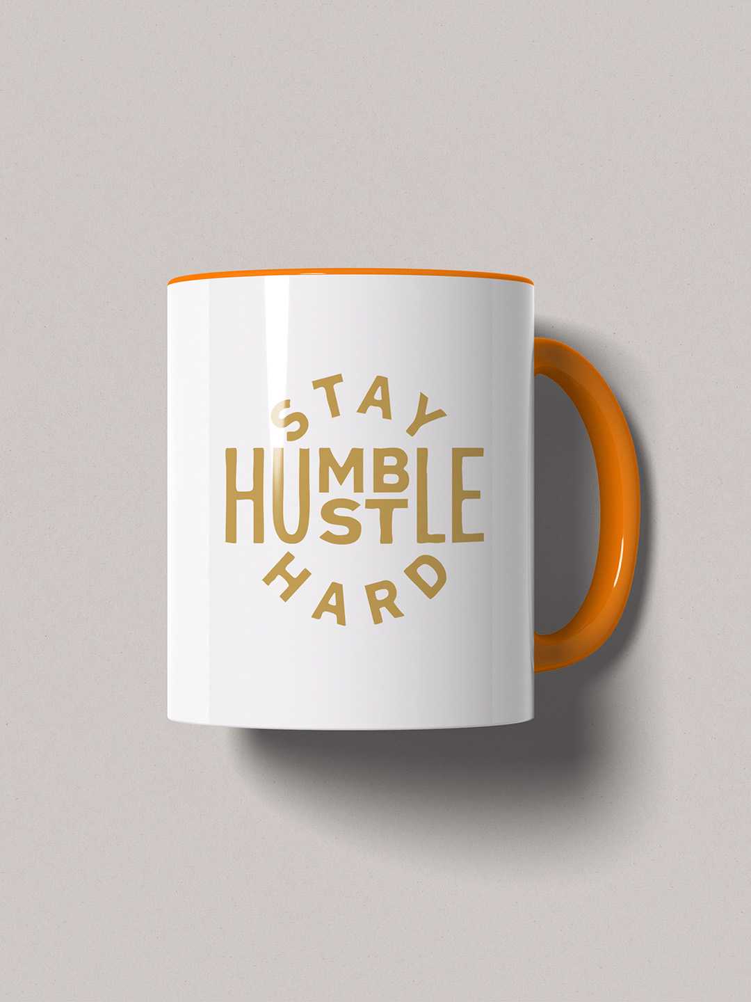 STAY HUMBLE Graphic Printed Ceramic Mug