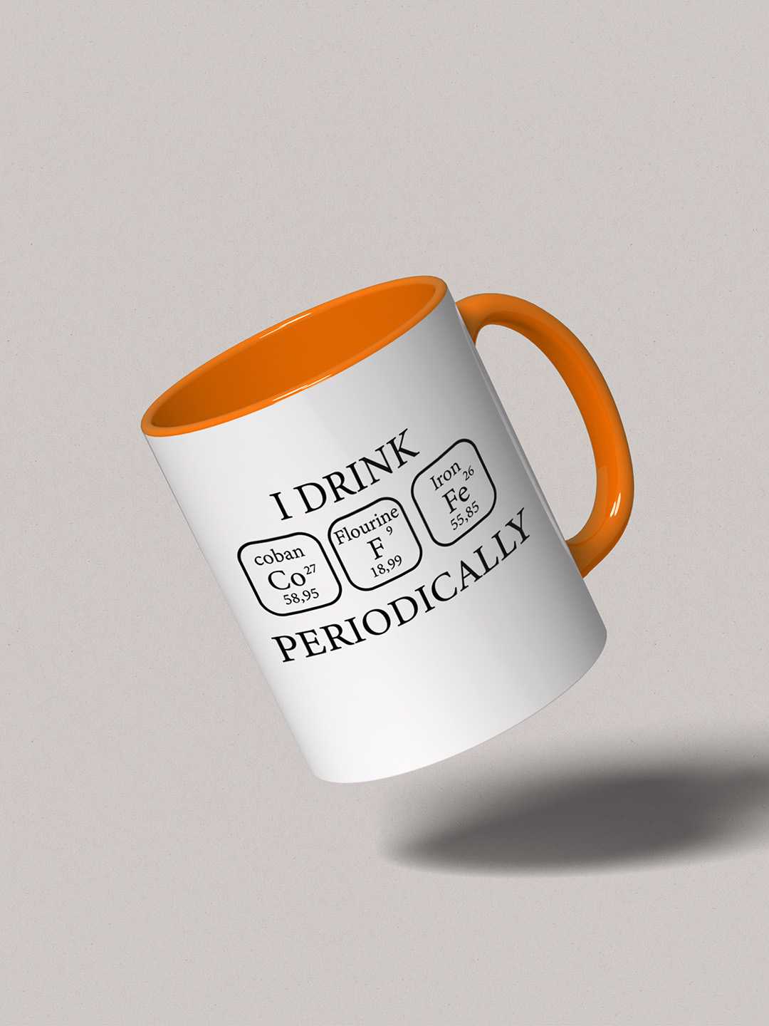 I DRINK PERIODORICALLY Graphic Printed Ceramic Mug
