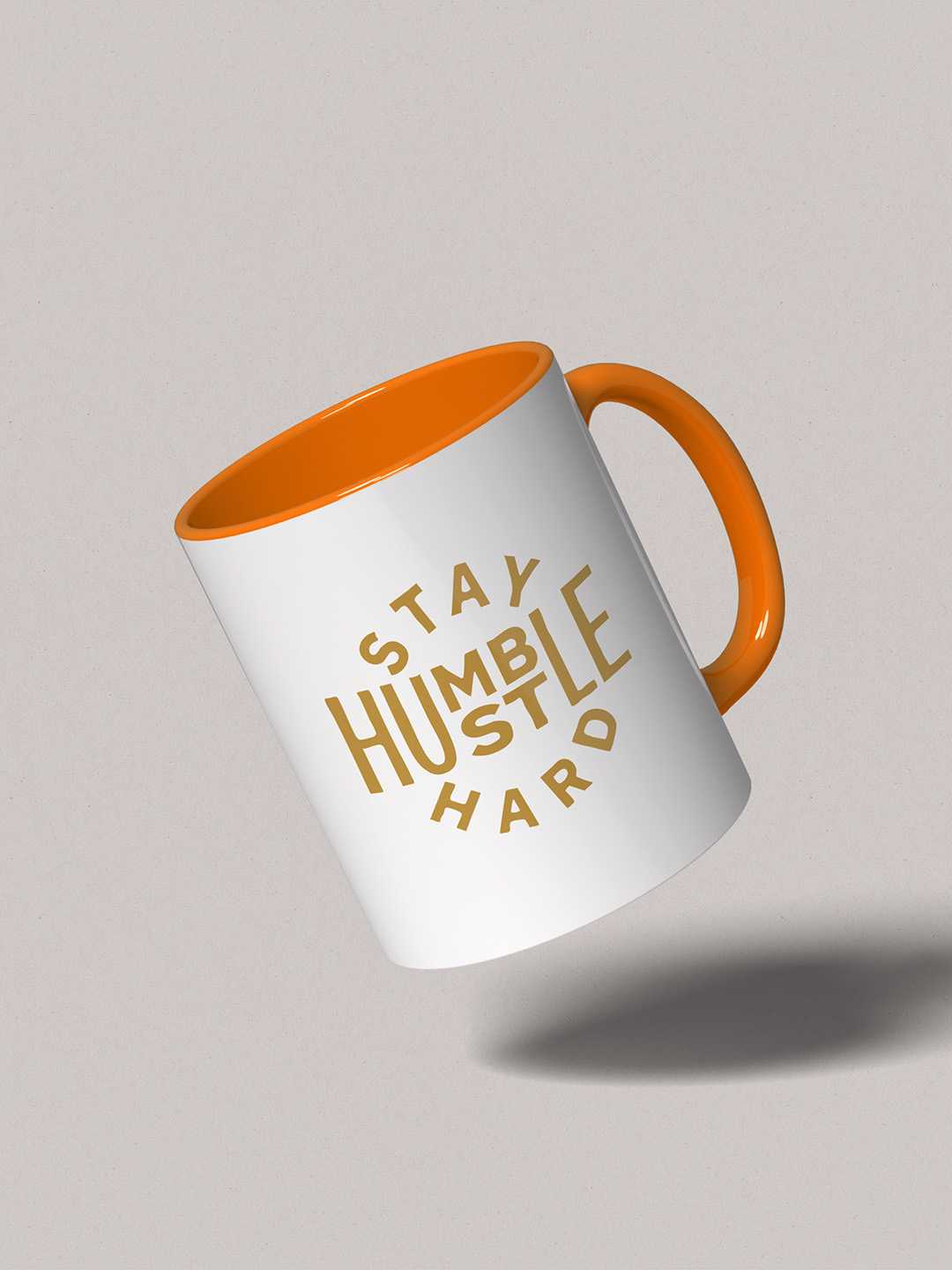 STAY HUMBLE Graphic Printed Ceramic Mug