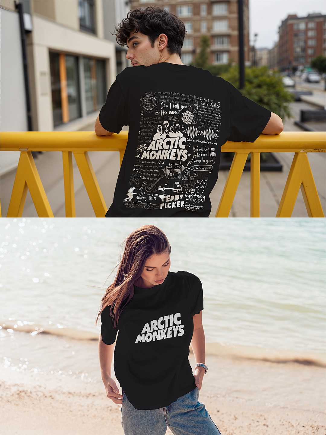 Arctic Monkeys Oversized Unisex Tee