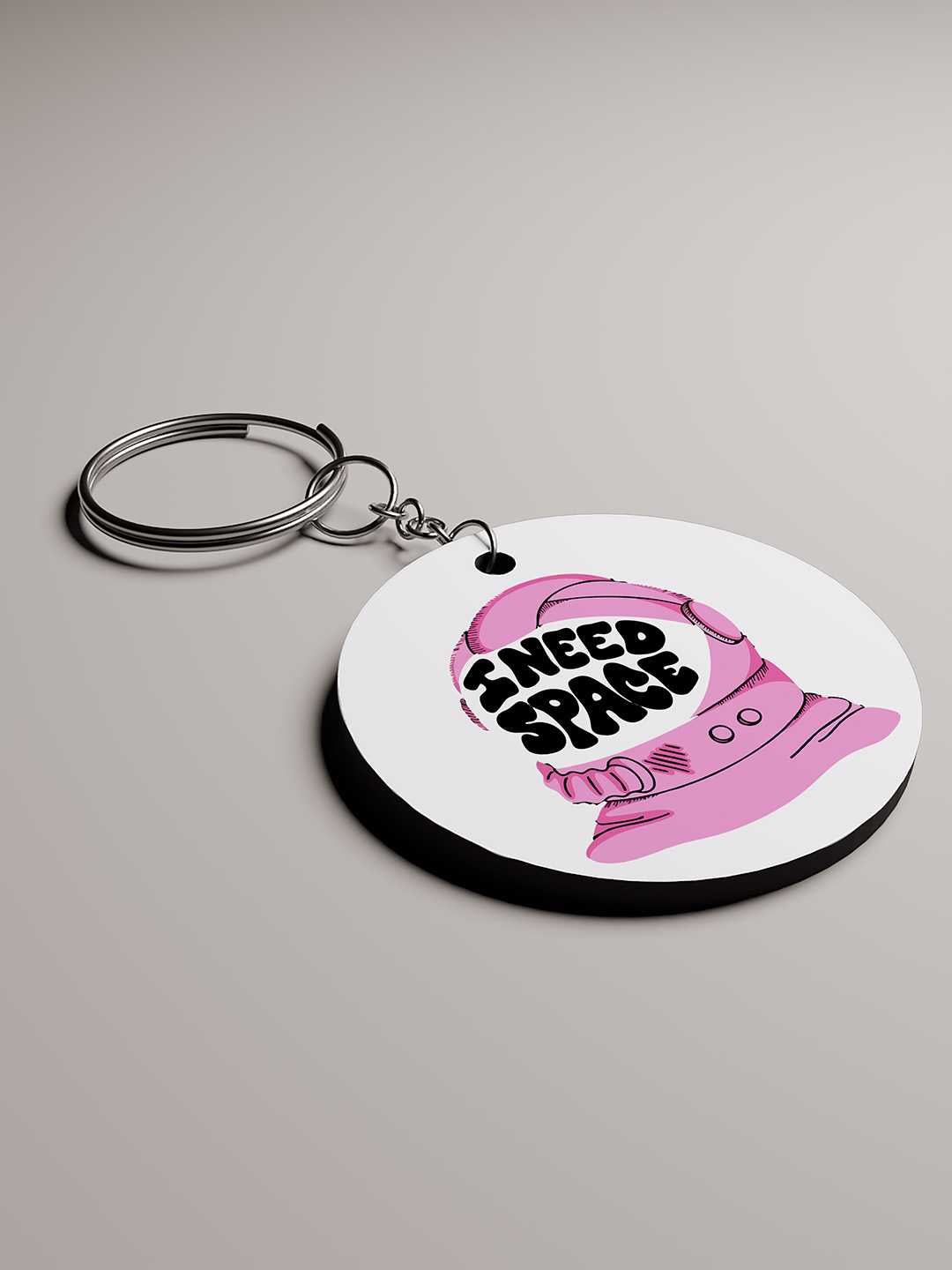 I need space Graphic Keychain