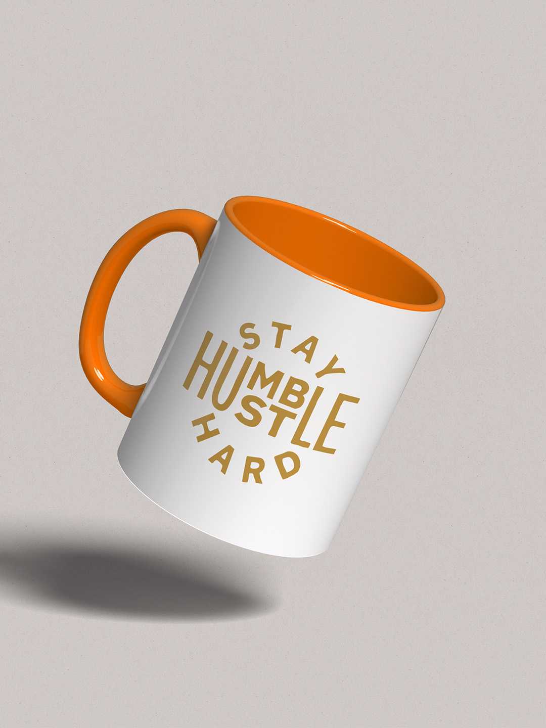 STAY HUMBLE Graphic Printed Ceramic Mug
