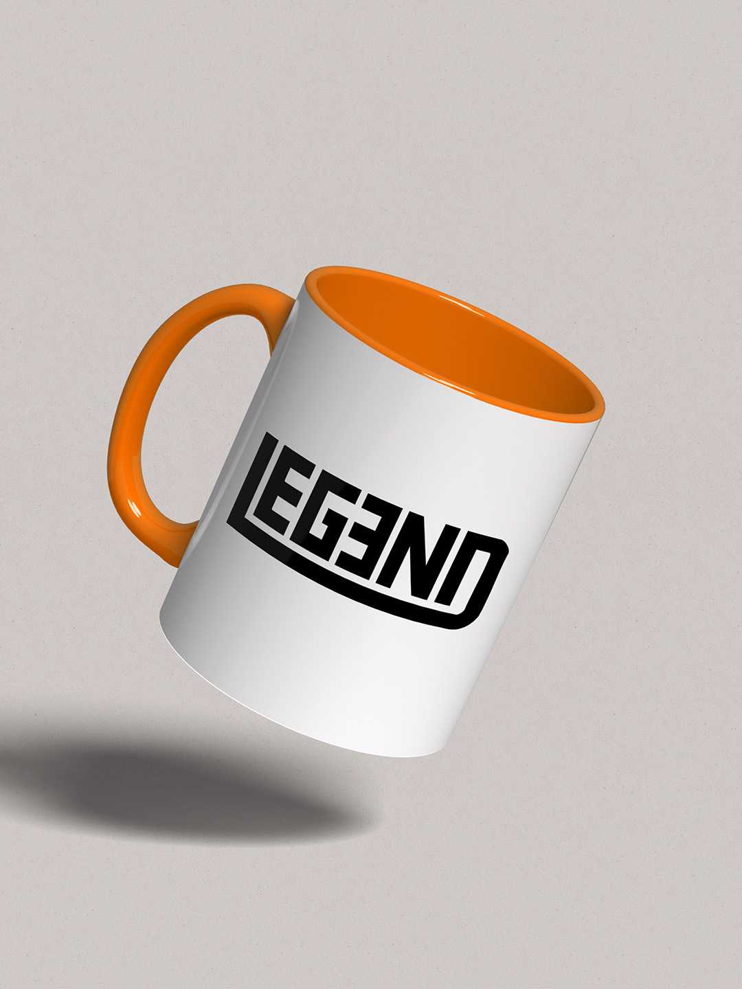 LEGEND Graphic Printed Ceramic Mug