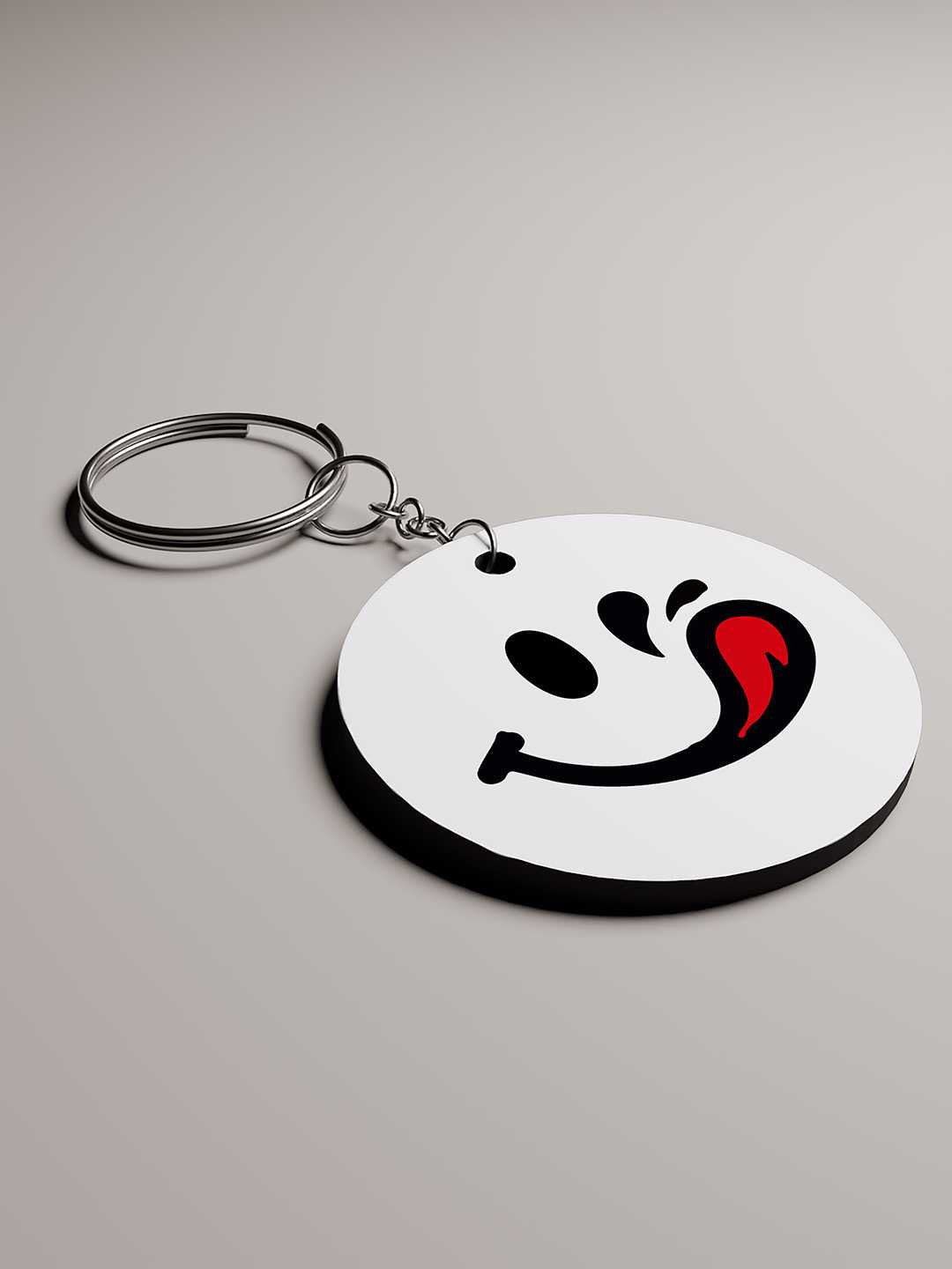 Delicious Smile Graphic Keychain