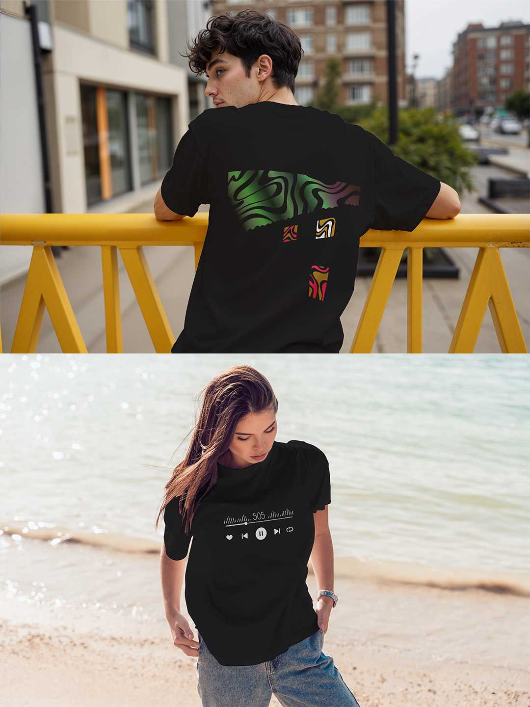 505 - Arctic Monkeys Music Oversized Unisex Tee