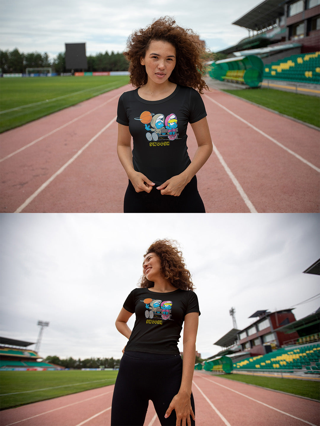 Swooosh Smurf Regular Graphic Tee