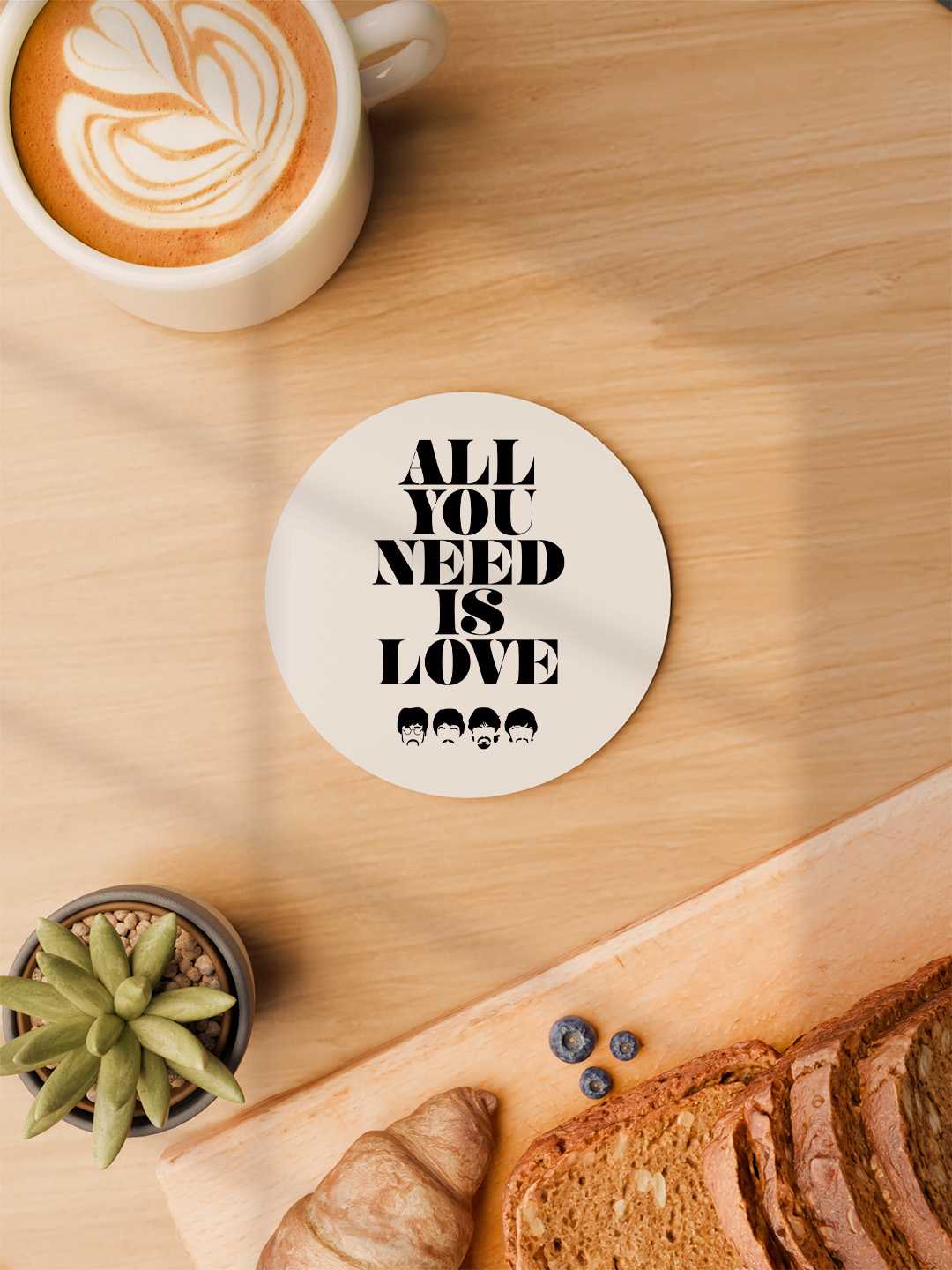 The Beatles Graphic Coasters - Pack of 6