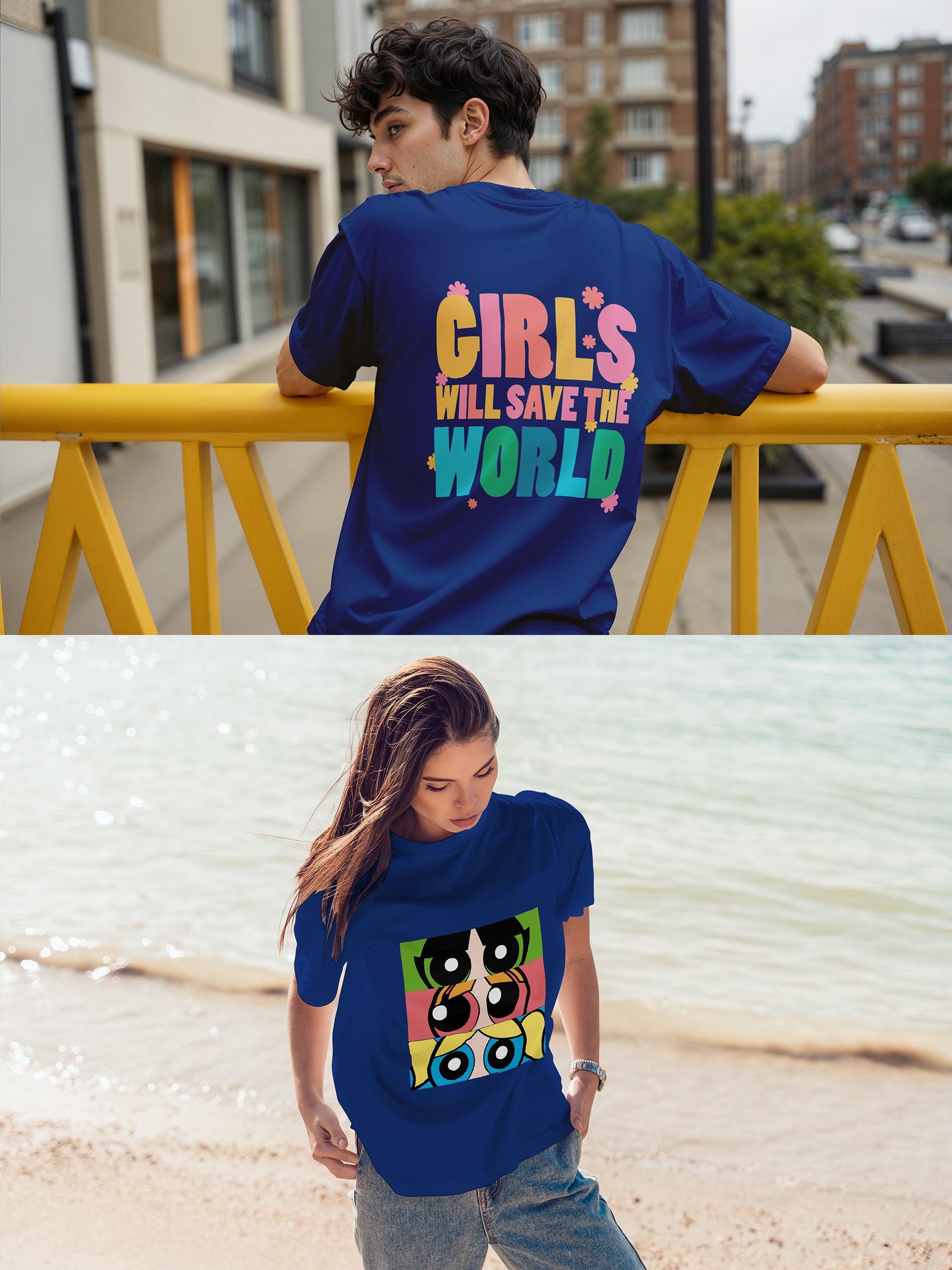 The Powerpuff Girls Oversized Tee