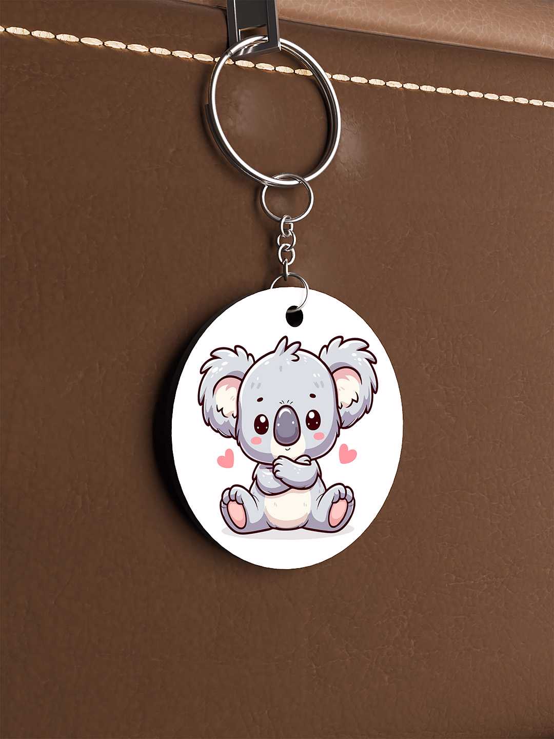 Baby Koala Graphic Keychain