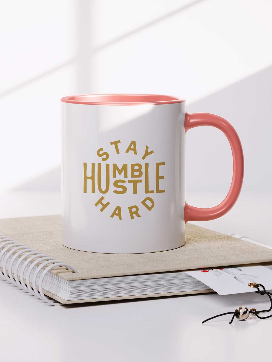 STAY HUMBLE Graphic Printed Ceramic Mug