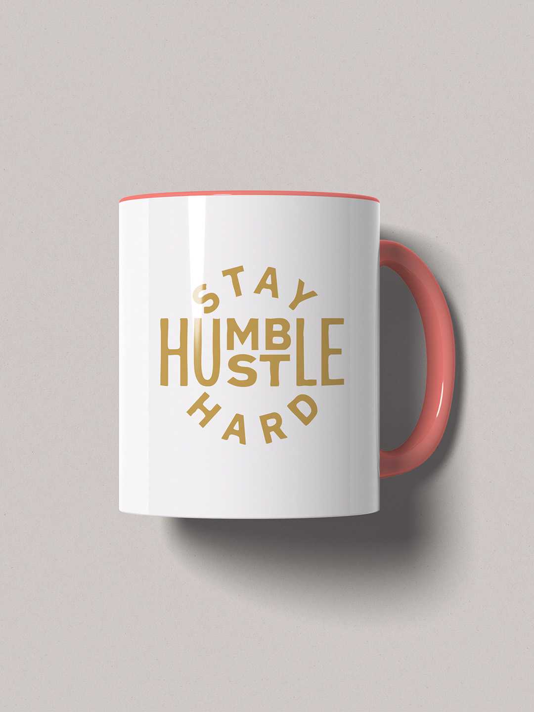 STAY HUMBLE Graphic Printed Ceramic Mug