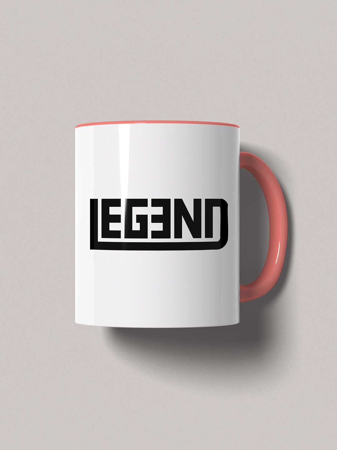 LEGEND Graphic Printed Ceramic Mug