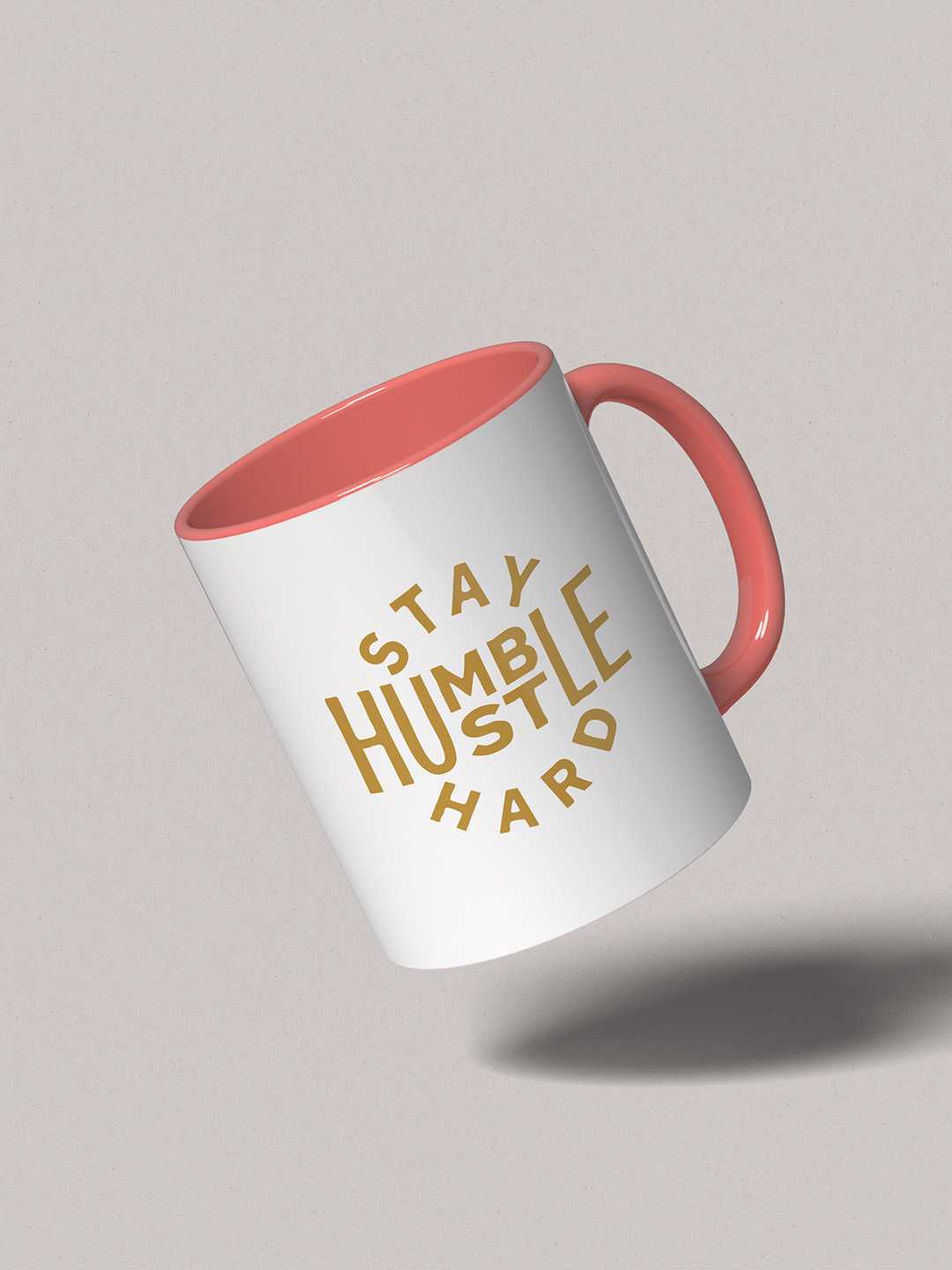 STAY HUMBLE Graphic Printed Ceramic Mug