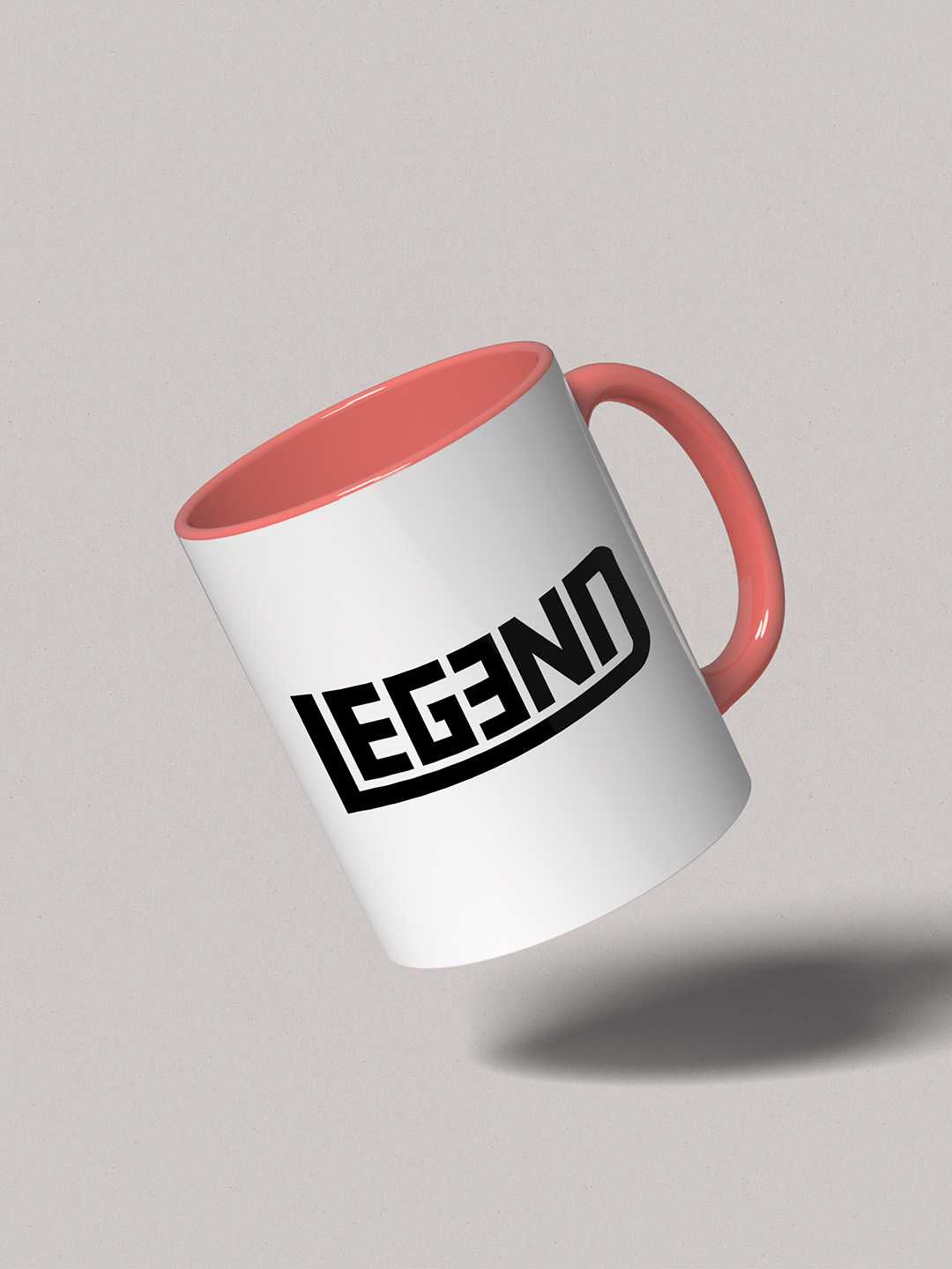 LEGEND Graphic Printed Ceramic Mug