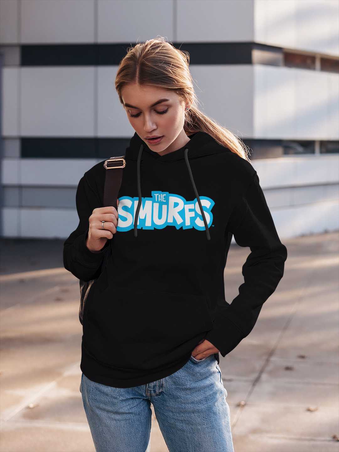 Aschtroumpf Smurfs Pullover Hoodie