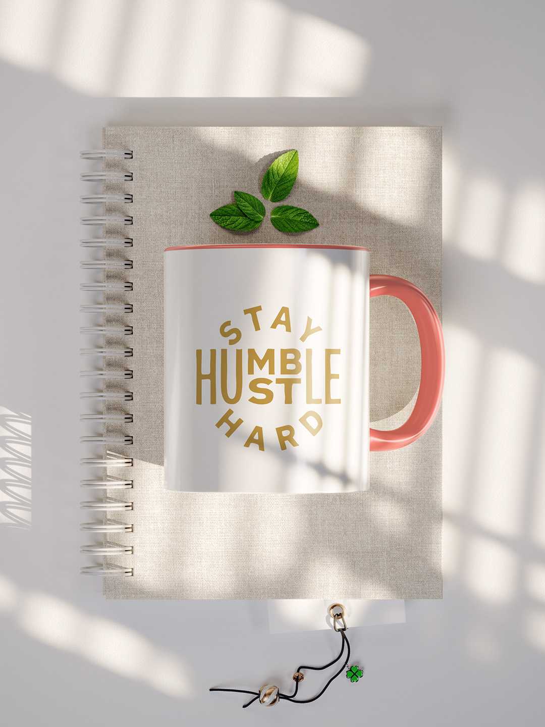 STAY HUMBLE Graphic Printed Ceramic Mug
