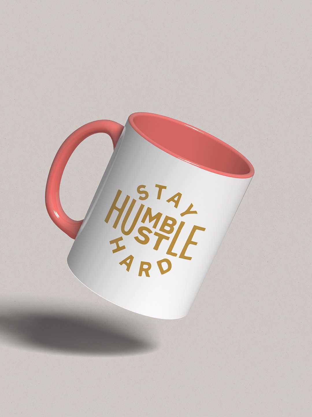 STAY HUMBLE Graphic Printed Ceramic Mug
