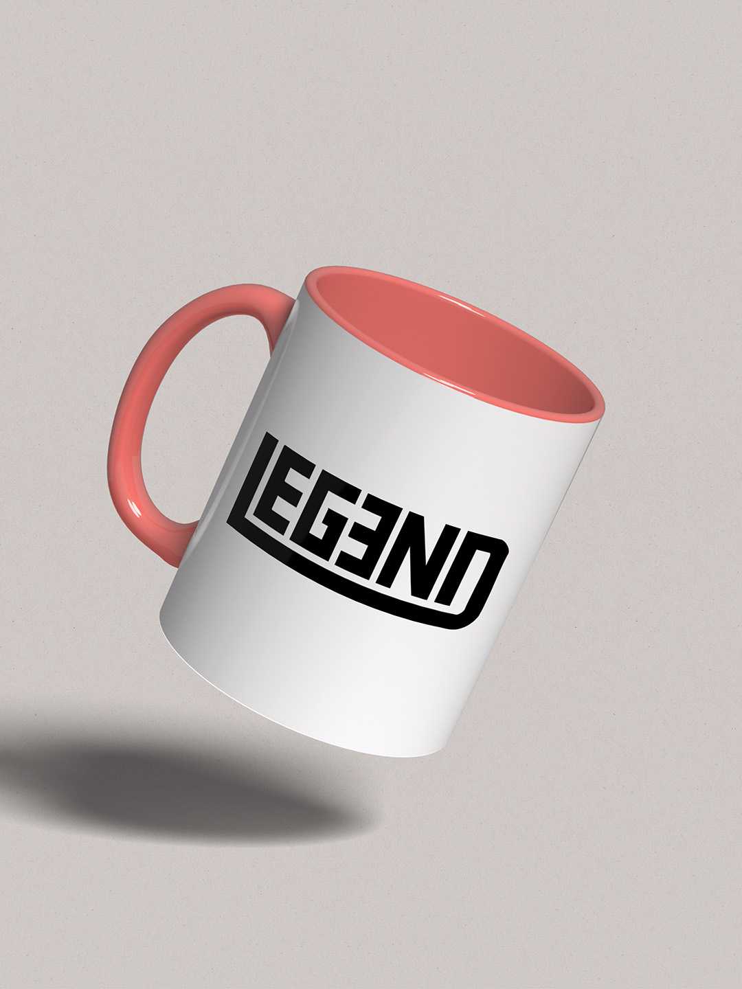 LEGEND Graphic Printed Ceramic Mug