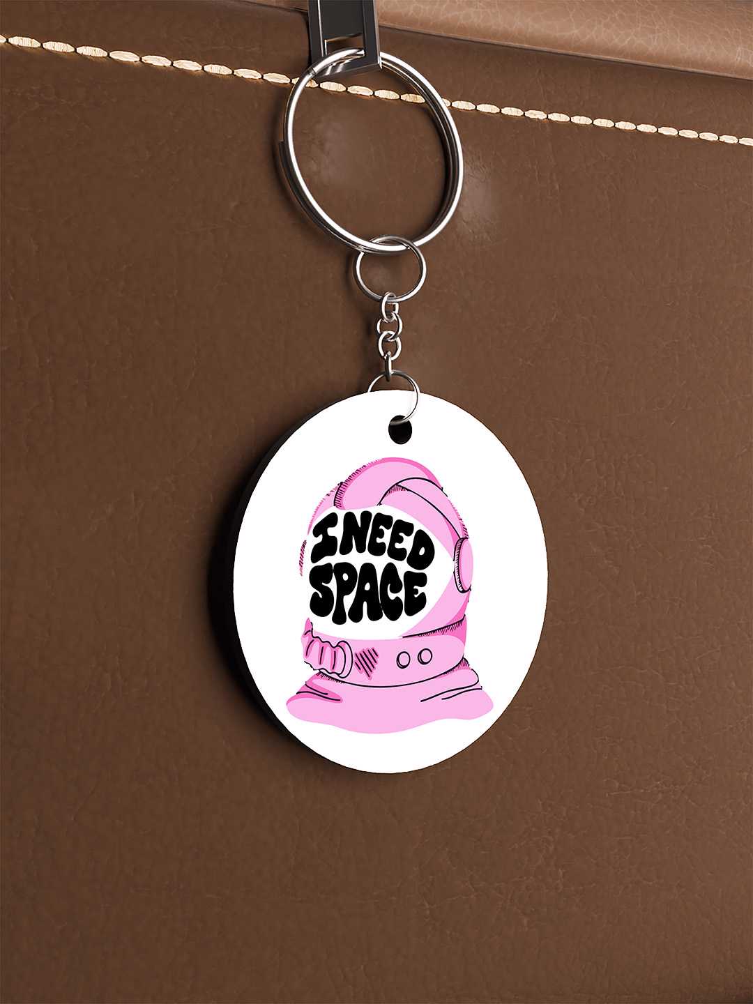 I need space Graphic Keychain