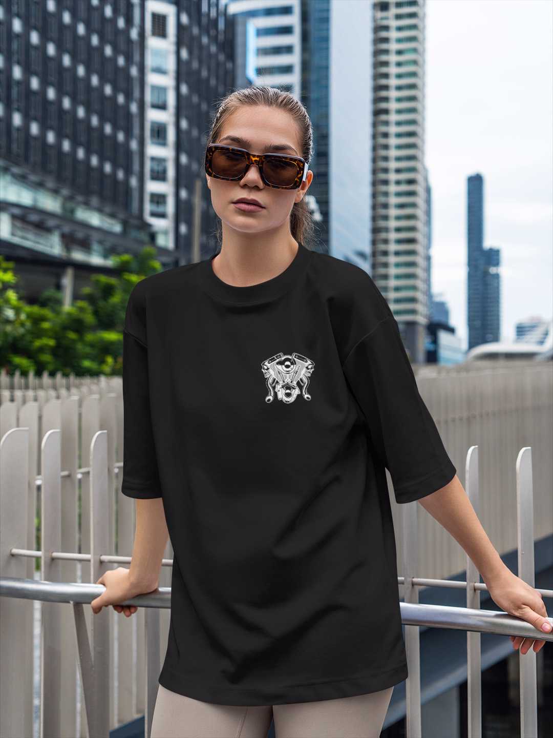 Born to Ride Oversized Tee