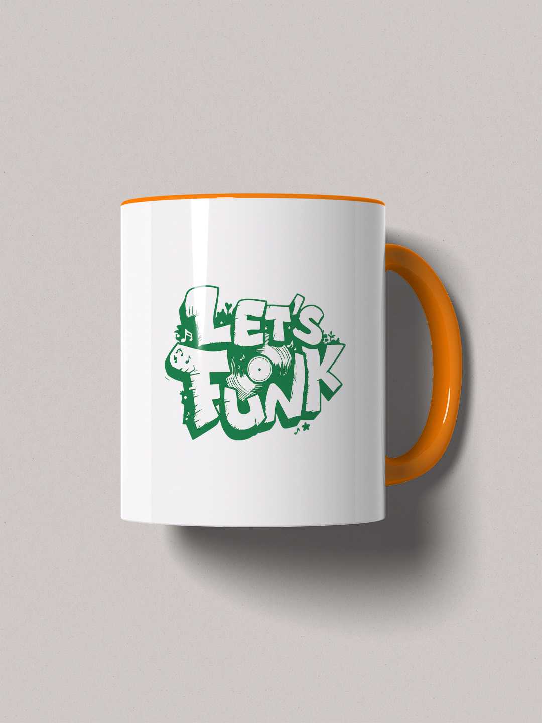 Let's Funk Music Ceramic Mug