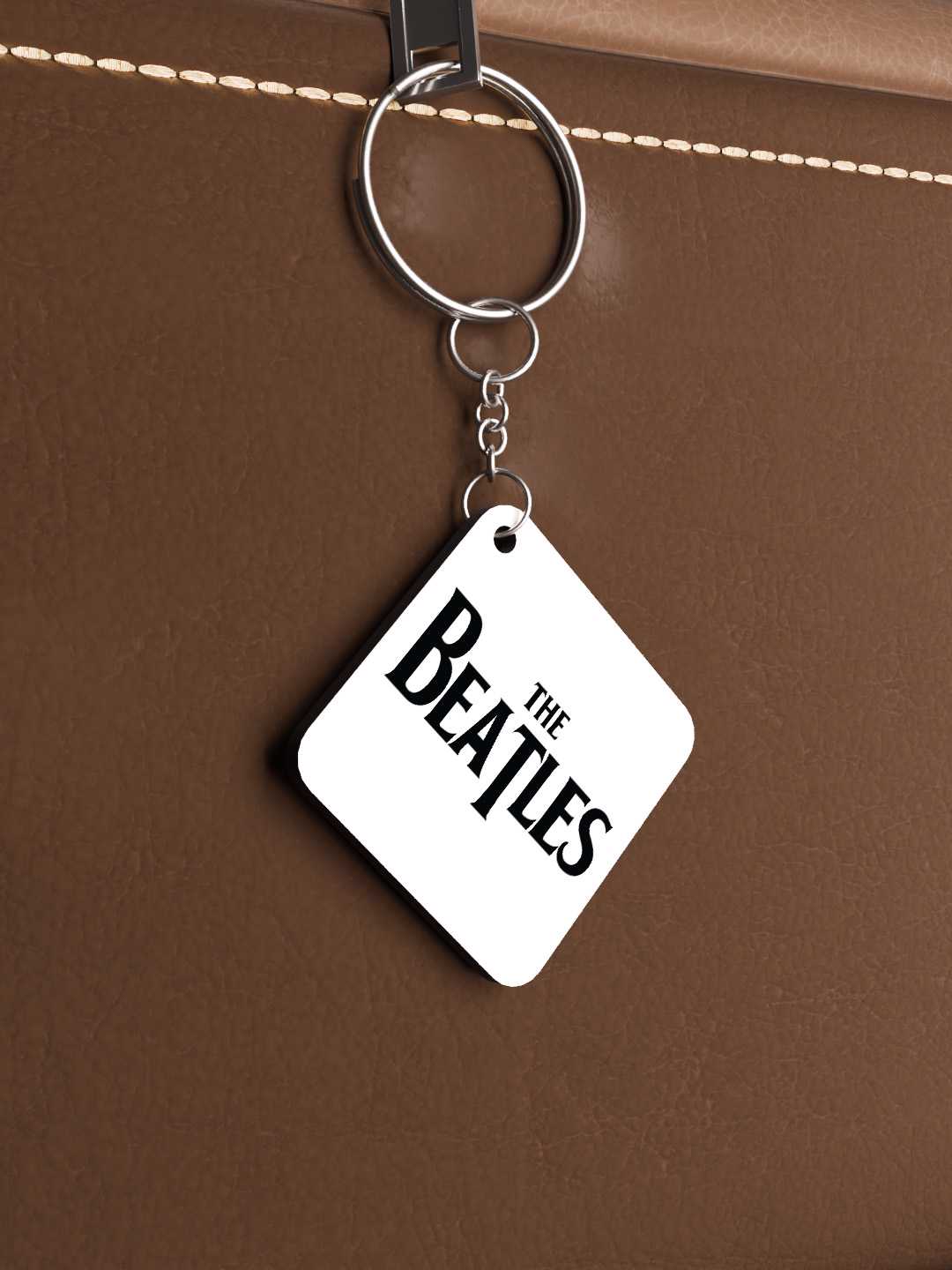 The Beatles Graphic Keychain
