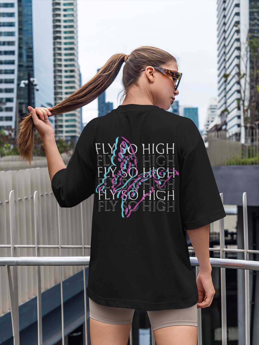 Fly So High Oversized Tee